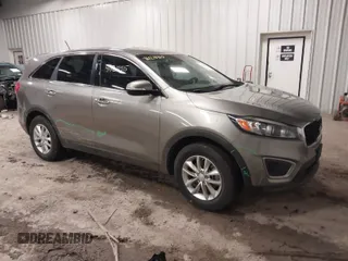 2016 Kia Sorento LX with VIN 5XYPG4A38GG115671, listed as a IAAI auction lot 41124415 with 59,617 mi miles. Bid and sale history available at carsss.com. Image 1.