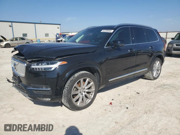 2017 Volvo XC90 Inscription with VIN YV4A22PL9H1125804, listed as a Copart auction lot 45708465 with 116,532 mi miles and Salvage Title. Bid and sale history available at carsss.com. Image 1.