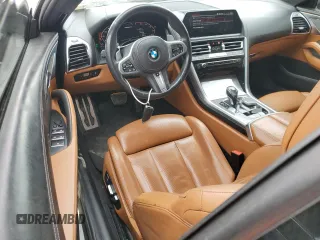 2019 BMW 8 Series M850i xDrive z VIN WBAFY4C57KBX29392, wystawiony jako Copart lot #51654905 z przebiegiem 83 651 mil mil oraz Szkody całkowita. Historia ofert i sprzedaży dostępna na DreamBid. Obrazek 8.