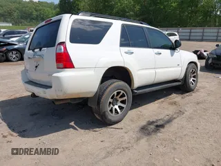 2007 Toyota 4Runner SR5 with VIN JTEZU14R178074304, listed as a IAAI auction lot 42159580 with 190,224 mi miles and . Bid and sale history available at DreamBid. Image 4.