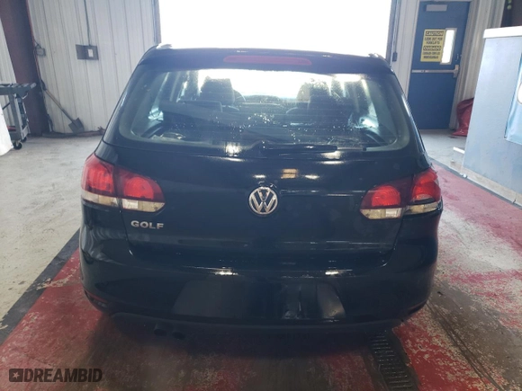 2010 Volkswagen Golf with VIN WVWDB7AJ1AW203182, listed as a Copart auction lot 78015184 with 126,506 mi miles and Salvage Title. Bid and sale history available at carsss.com. Image 6.