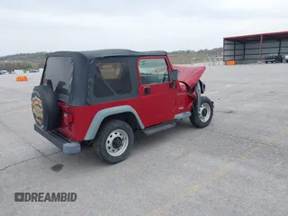 1998 Jeep Wrangler SE with VIN 1J4FY29PXWP785510, listed as a IAAI auction lot 41998116 with 92,390 mi miles and . Bid and sale history available at DreamBid. Image 4.