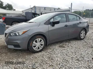 2021 Nissan Versa S with VIN 3N1CN8DVXML920121, listed as a Copart auction lot 57113425 with 75,958 mi miles and Salvage title. Bid and sale history available at DreamBid. Image 1.