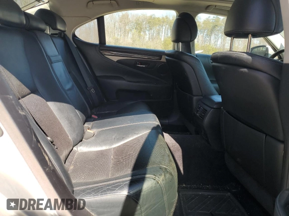 2013 Lexus LS 460 with VIN JTHCL5EF1D5017377, listed as a Copart auction lot 48390465 with 136,366 mi miles and Salvage title. Bid and sale history available at DreamBid. Image 11.