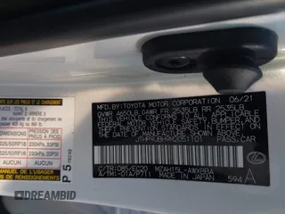 2021 Lexus UX 250h с VIN JTHP9JBH9M2051101, выставлен на аукционе IAAI как лот 41422925 с пробегом 75 262 миль миль и . История ставок и продаж доступна на DreamBid. Изображение 9.