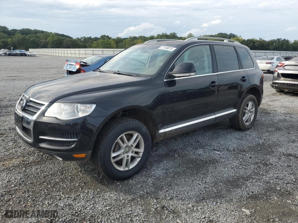 2009 Volkswagen Touareg 2 VR6 with VIN WVGBE77L09D015537, listed as a Copart auction lot 73158874 with NaN miles and Salvage Title. Bid and sale history available at carsss.com. Image 1.