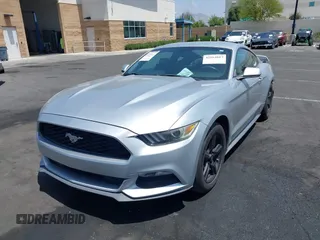 2015 Ford Mustang V6 with VIN 1FA6P8AM1F5342967, listed as a IAAI auction lot 42164817 with 106,700 mi miles and . Bid and sale history available at DreamBid. Image 23.