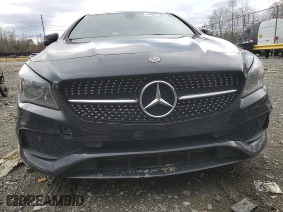 2018 Mercedes-Benz CLA with VIN WDDSJ4EB2JN613027, listed as a Copart auction lot 48057185 with 114,726 mi miles and Salvage Title. Bid and sale history available at carsss.com. Image 5.