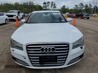 2014 Audi A8 3.0T z VIN WAURGAFD6EN004841, wystawiony jako Copart lot #51474005 z przebiegiem 214 588 mil mil oraz Szkoda całkowita • Salvage title. Historia ofert i sprzedaży dostępna na DreamBid. Obrazek 5.