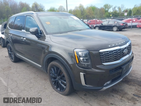 2021 Kia Telluride SX with VIN 5XYP5DHC6MG164200, listed as a IAAI auction lot 42176716 with 143,783 mi miles and . Bid and sale history available at DreamBid. Image 1.