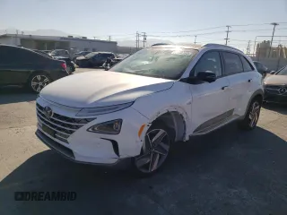 2022 Hyundai NEXO Limited z VIN KM8J84A65NU026354, wystawiony jako Copart lot #63148383 z przebiegiem 14 279 mil mil oraz . Historia ofert i sprzedaży dostępna na DreamBid. Obrazek 1.