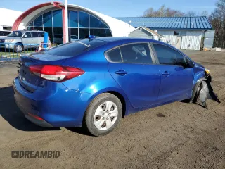 2017 Kia Forte LX with VIN 3KPFK4A78HE089360, listed as a Copart auction lot 52955775 with 162,358 mi miles and Salvage Title. Bid and sale history available at carsss.com. Image 3.