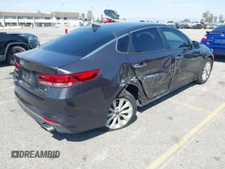 2018 Kia Optima LX with VIN 5XXGT4L31JG240046, listed as a IAAI auction lot 41992269 with 57,766 mi miles and . Bid and sale history available at carsss.com. Image 4.