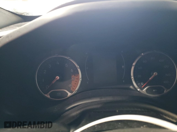 2018 Jeep Renegade Altitude with VIN ZACCJABB0JPH86196, listed as a Copart auction lot 58891575 with Not provided miles and Salvage title. Bid and sale history available at DreamBid. Image 9.