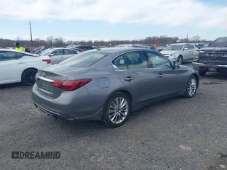 2021 Infiniti Q50 Luxe z VIN JN1EV7BRXMM751698, wystawiony jako IAAI lot #41855240 z przebiegiem 74 517 mil mil oraz . Historia ofert i sprzedaży dostępna na DreamBid. Obrazek 4.