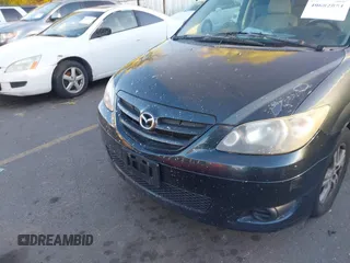 2005 Mazda MPV LX with VIN JM3LW28A650547549, listed as a IAAI auction lot 40682851 with 212,438 mi miles. Bid and sale history available at carsss.com. Image 6.