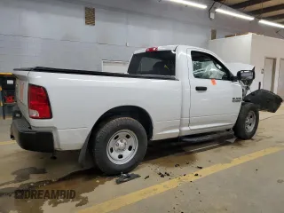 2017 Ram 1500 Tradesman z VIN 3C6JR6AG1HG510512, wystawiony jako Copart lot #87580045 z przebiegiem Nie podano mil oraz Szkoda całkowita • Salvage title. Historia ofert i sprzedaży dostępna na DreamBid. Obrazek 3.