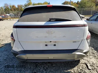 2024 Hyundai Kona Limited with VIN KM8HECA34RU087448, listed as a Copart auction lot 77212004 with 3,857 mi miles and Salvage Title. Bid and sale history available at carsss.com. Image 6.