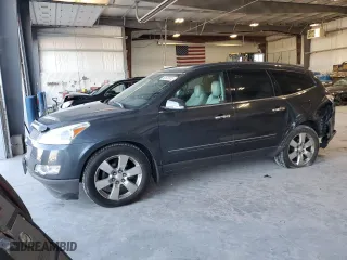 2012 Chevrolet Traverse LTZ with VIN 1GNKVLED4CJ344654, listed as a Copart auction lot 52522805 with 165,609 mi miles and Salvage Title. Bid and sale history available at carsss.com. Image 1.