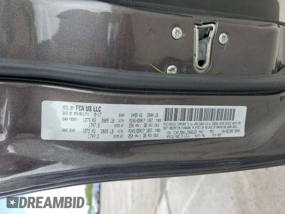 2018 Jeep Cherokee Trailhawk z VIN 1C4PJMBX1JD509120, wystawiony jako Copart lot #58920135 z przebiegiem 42 501 mil mil oraz Szkoda całkowita • Salvage title. Historia ofert i sprzedaży dostępna na DreamBid. Obrazek 13.