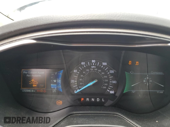 2020 Ford Fusion SEL with VIN 3FA6P0CD2LR160797, listed as a Copart auction lot 57671175 with 72,346 mi miles and Salvage title. Bid and sale history available at DreamBid. Image 9.