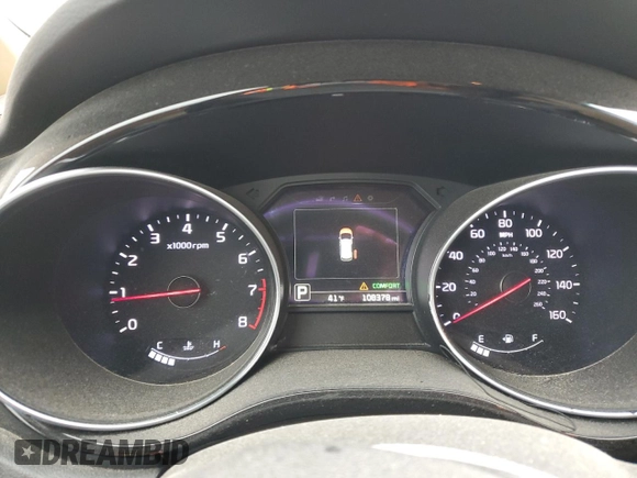 2015 Kia Sedona EX with VIN KNDMC5C13F6063903, listed as a Copart auction lot 44789095 with 108,378 mi miles and Salvage Title. Bid and sale history available at carsss.com. Image 9.