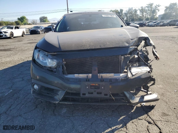2018 Honda Civic Coupe EX-L with VIN 2HGFC3B71JH353102, listed as a Copart auction lot 74931964 with 136,649 mi miles and Salvage Title. Bid and sale history available at carsss.com. Image 5.