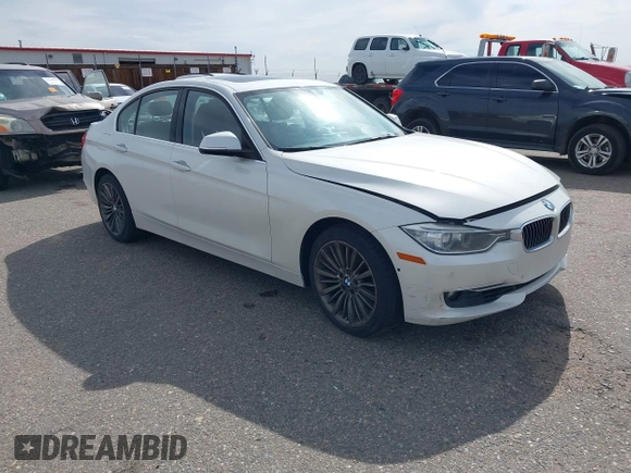 2013 BMW 3 Series 328i xDrive with VIN WBA3B5C52DF599074, listed as a IAAI auction lot 42408547 with 158,050 mi miles and . Bid and sale history available at DreamBid. Image 1.