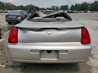 2006 Chevrolet Monte Carlo LS z VIN 2G1WJ15KX69247931, wystawiony jako Copart lot #57317285 z przebiegiem 165 525 mil mil oraz Nie do naprawy. Historia ofert i sprzedaży dostępna na DreamBid. Obrazek 6.