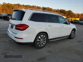 2018 Mercedes-Benz GLS 450 z VIN 4JGDF6EE5JB015831, wystawiony jako Copart lot #42233045 z przebiegiem 118 906 mil mil oraz Szkoda całkowita • Salvage title. Historia ofert i sprzedaży dostępna na DreamBid. Obrazek 3.