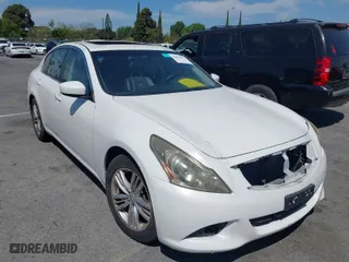 2012 Infiniti G37 Sedan Journey with VIN JN1CV6APXCM621906, listed as a IAAI auction lot 42008353 with 1 mi miles. Bid and sale history available at carsss.com. Image 6.