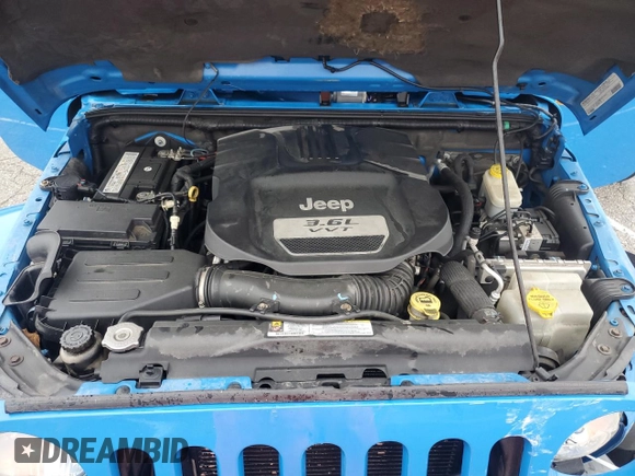 2012 Jeep Wrangler Arctic z VIN 1C4AJWBG3CL148046, wystawiony jako Copart lot #54186285 z przebiegiem 156 639 mil mil oraz Szkoda całkowita • Salvage title. Historia ofert i sprzedaży dostępna na DreamBid. Obrazek 12.