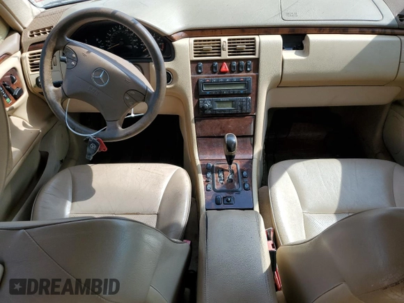 2001 Mercedes-Benz E-Class with VIN WDBJF65J71B362578, listed as a Copart auction lot 72223814 with 0 mi miles and Clean Title. Bid and sale history available at carsss.com. Image 8.