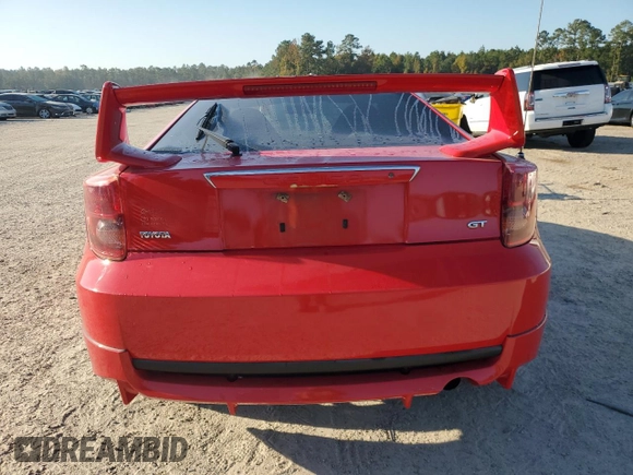 2003 Toyota Celica GT with VIN JTDDR32T430146700, listed as a Copart auction lot 77332194 with 141,164 mi miles and Salvage Title. Bid and sale history available at carsss.com. Image 6.