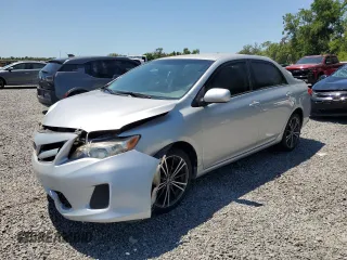 2011 Toyota Corolla L with VIN JTDBU4EE0BJ093074, listed as a Copart auction lot 53668415 with 100,817 mi miles and Salvage Title. Bid and sale history available at carsss.com. Image 1.