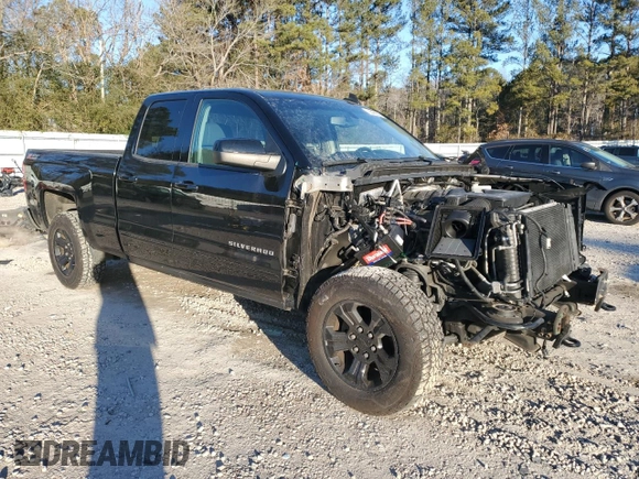 2017 Chevrolet Silverado 1500 LT with VIN 1GCVKREC6HZ272051, listed as a Copart auction lot 88498625 with 83,837 mi miles and Salvage Title. Bid and sale history available at DreamBid. Image 4.