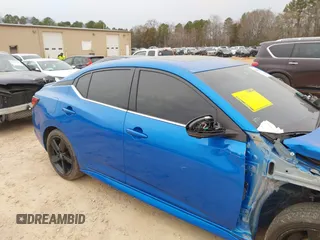 2024 Nissan Sentra SR with VIN 3N1AB8DV0RY276378, listed as a IAAI auction lot 41618695 with 26,192 mi miles. Bid and sale history available at carsss.com. Image 14.