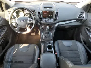 2013 Ford Escape Titanium with VIN 1FMCU9J90DUD21906, listed as a Copart auction lot 63049485 with 201,496 mi miles and Clean title. Bid and sale history available at DreamBid. Image 8.