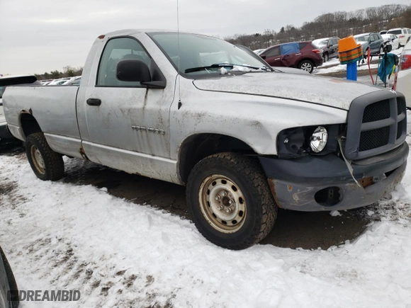 2005 Dodge Ram 1500 SLT with VIN 1D7HU16NX5J608275, listed as a Copart auction lot 43838535 with 195,901 mi miles and Salvage Title. Bid and sale history available at carsss.com. Image 4.