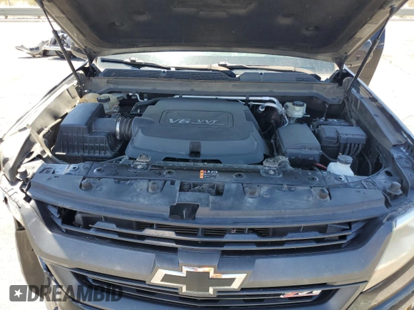 2015 Chevrolet Colorado 2WD Z71 with VIN 1GCGSCE32F1250923, listed as a Copart auction lot 64321225 with 196,595 mi miles and Salvage title. Bid and sale history available at DreamBid. Image 11.