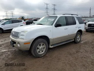 2004 Mercury Mountaineer Convenience with VIN 4M2ZU86K74UJ15058, listed as a Copart auction lot 84393964 with 141,656 mi miles and Salvage Title. Bid and sale history available at carsss.com. Image 1.