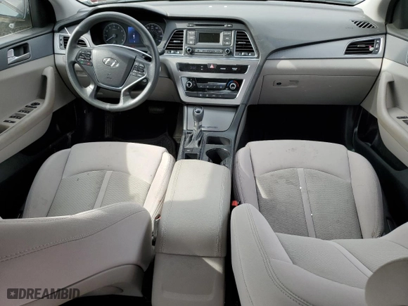 2017 Hyundai Sonata SE with VIN 5NPE24AF5HH567071, listed as a Copart auction lot 53925005 with 157,897 mi miles and Clean Title. Bid and sale history available at carsss.com. Image 8.