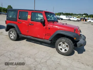 2016 Jeep Wrangler Unlimited Sport RHD z VIN 1C4BJWKG1GL271483, wystawiony jako Copart lot #60644095 z przebiegiem 173 601 mil mil oraz Czysty tytuł • Clean title. Historia ofert i sprzedaży dostępna na DreamBid. Obrazek 4.