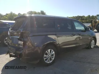 2016 Kia Sedona LX with VIN KNDMB5C16G6165913, listed as a Copart auction lot 73969764 with 163,481 mi miles and Salvage Title. Bid and sale history available at carsss.com. Image 3.