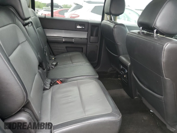 2015 Ford Flex SEL z VIN 2FMGK5C83FBA22276, wystawiony jako Copart lot #54194565 z przebiegiem 121 430 mil mil oraz Szkoda całkowita • Salvage title. Historia ofert i sprzedaży dostępna na DreamBid. Obrazek 11.