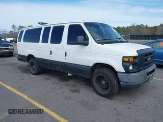 2010 Ford Econoline Passenger XL with VIN 1FBSS3BL9ADA46789, listed as a IAAI auction lot 41758794 with 236,880 mi miles. Bid and sale history available at carsss.com. Image 1.