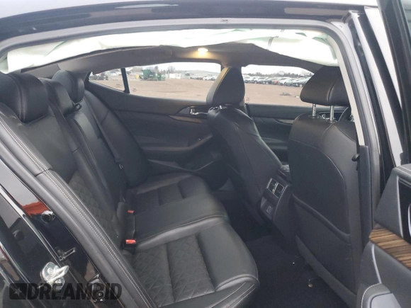2018 Nissan Maxima Platinum with VIN 1N4AA6APXJC362973, listed as a Copart auction lot 43846205 with 105,823 mi miles and Salvage Title. Bid and sale history available at DreamBid. Image 11.