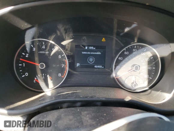 2021 Kia Sportage EX with VIN KNDPN3AC0M7876820, listed as a Copart auction lot 43439205 with 46,468 mi miles and Salvage title. Bid and sale history available at DreamBid. Image 9.