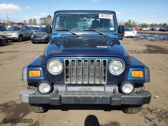 2004 Jeep Wrangler Sport with VIN 1J4FA49S64P755860, listed as a Copart auction lot 46812015 with 221,973 mi miles and Clean Title. Bid and sale history available at carsss.com. Image 5.