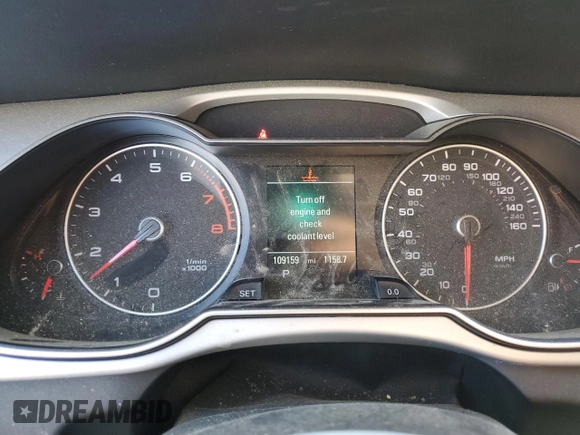 2016 Audi allroad Premium Plus with VIN WA1UFAFL0GA007794, listed as a Copart auction lot 80732364 with 109,159 mi miles and Salvage Title. Bid and sale history available at carsss.com. Image 9.